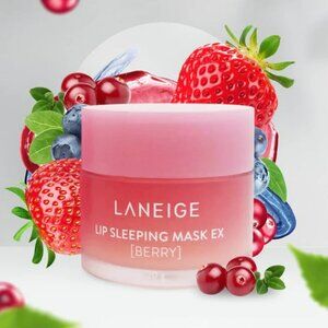 Laneige Lip Sleeping Mask 20g Berry All Natural New in Box with Applicator